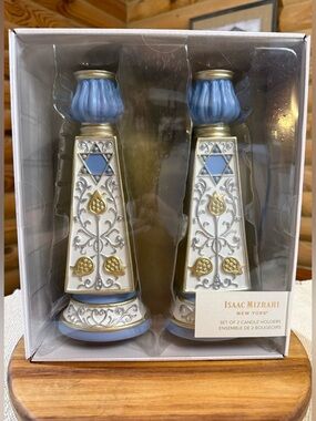 Isaac Mizrahi SHABBAT CANDLESTICKS